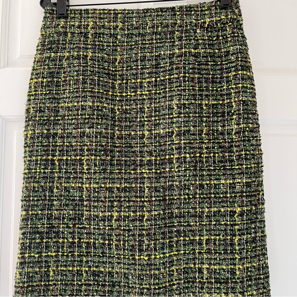 J Crew Women’s Virgin Wool Skirt Size 8